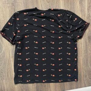 Free Planet Black and Red Graphic Tee stay fly holiday top shirt men’s 3X
